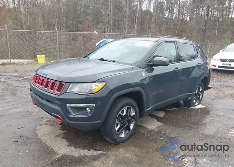 2018 Jeep Compass Trailhawk 4X4 from USA, damaged, VIN 3C4NJDDB0JT336709